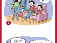 居民家庭消防安全-----厨房安全知识漫画